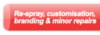 Re-spray, customisation, branding & minor repairs